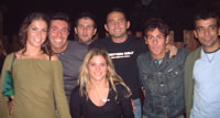 foto di gruppo discoteca Amazonia